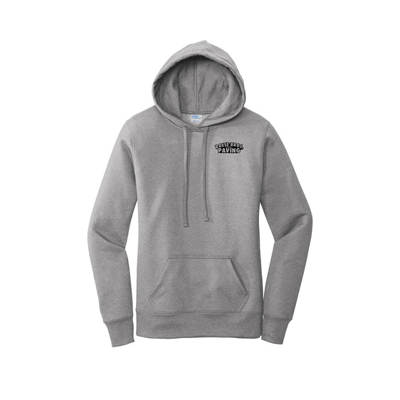 Roese Bros. Paving - Port & Company ® Ladies Core Fleece Pullover Hooded Sweatshirt - FRONT LC ONLY