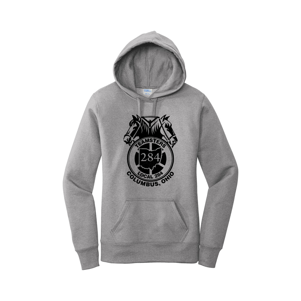Teamsters Local 284 - Port & Company ® Ladies Core Fleece Pullover Hooded Sweatshirt