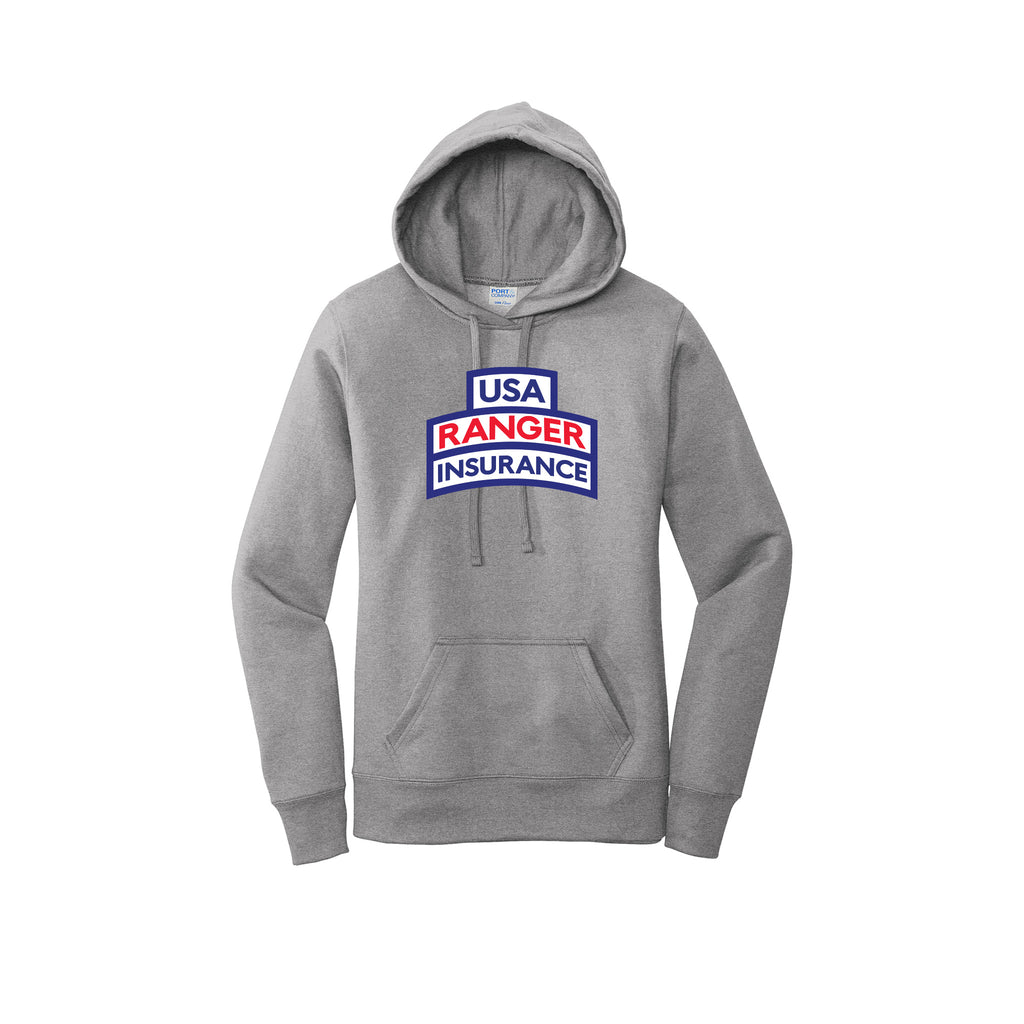 USA Benefits Group - Port & Company ® Ladies Core Fleece Pullover Hooded Sweatshirt