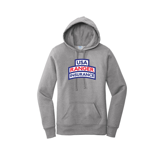 USA Benefits Group - Port & Company ® Ladies Core Fleece Pullover Hooded Sweatshirt