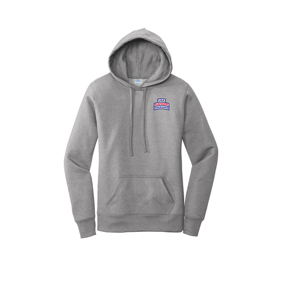 USA Benefits Group - Port & Company ® Ladies Core Fleece Pullover Hooded Sweatshirt