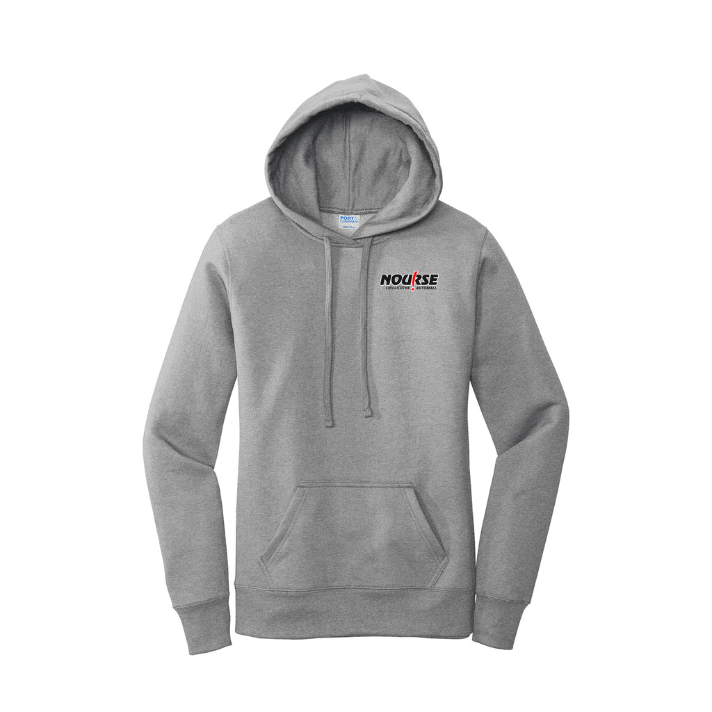 Nourse - Port & Company® Women's Core Fleece Pullover Hooded Sweatshirt