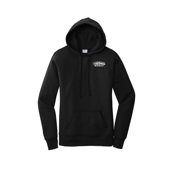 Roese Bros. Paving - Port & Company ® Ladies Core Fleece Pullover Hooded Sweatshirt - FRONT LC ONLY