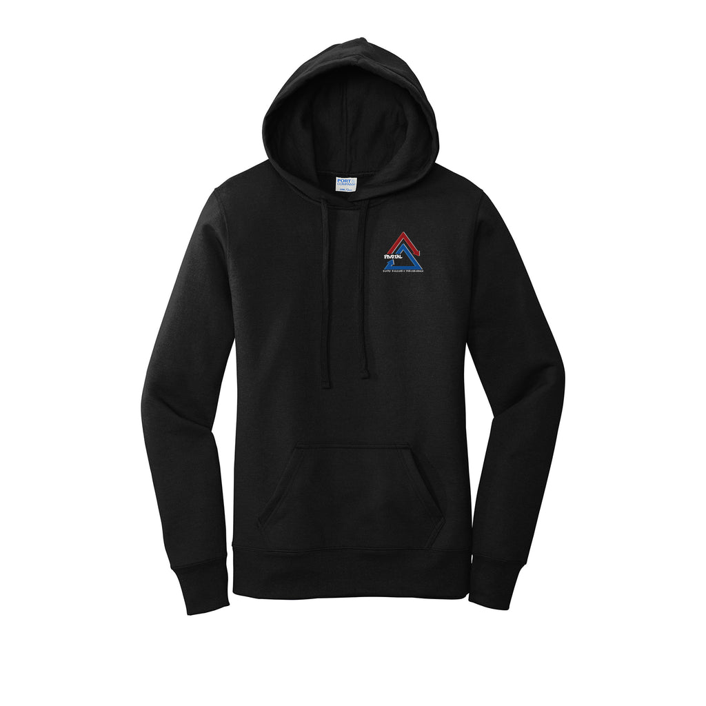 Pivotal - Port & Company ® Ladies Core Fleece Pullover Hooded Sweatshirt