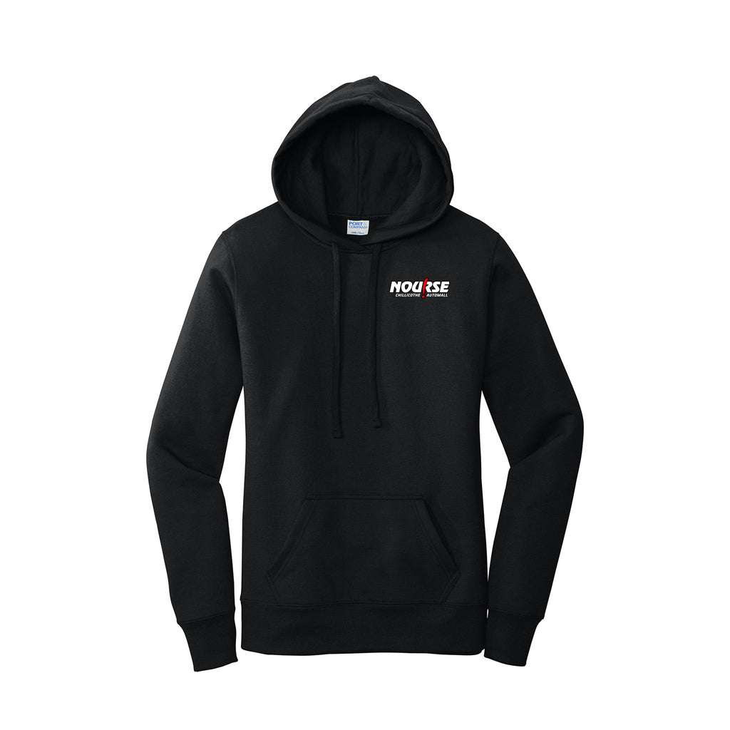 Nourse - Port & Company® Women's Core Fleece Pullover Hooded Sweatshirt