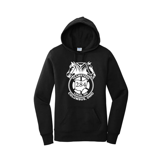 Teamsters Local 284 - Port & Company ® Ladies Core Fleece Pullover Hooded Sweatshirt