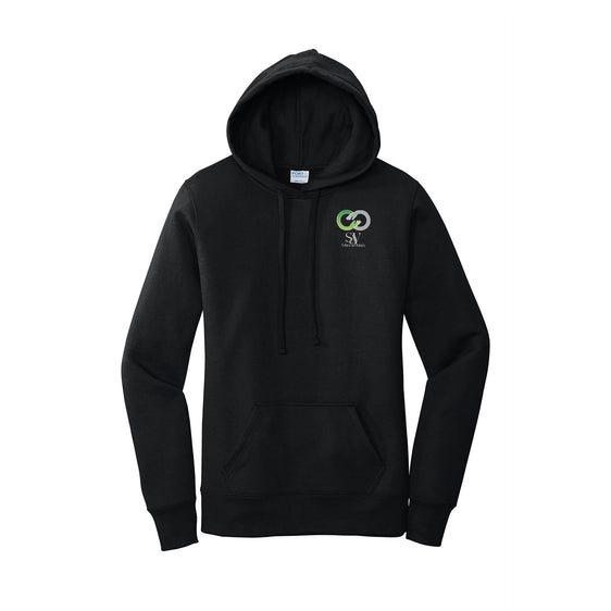 Solace at Vivians - Port & Co™ Women's Core Fleece Pullover Hooded Sweatshirt