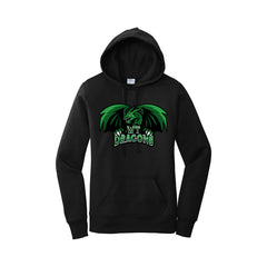 WT Dragons - Port & Company ® Ladies Core Fleece Pullover Hooded Sweatshirt