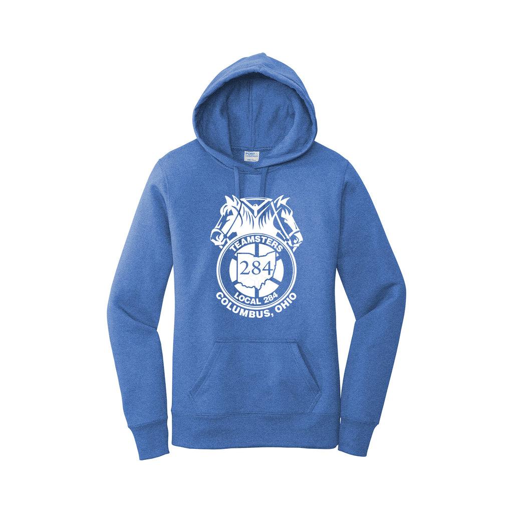 Teamsters Local 284 - Port & Company ® Ladies Core Fleece Pullover Hooded Sweatshirt