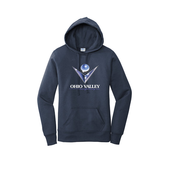 Ohio Valley Manufacturing - Port & Company ® Ladies Core Fleece Pullover Hooded Sweatshirt