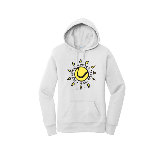 Glenview Women's Tennis - Port & Company ® Ladies Core Fleece Pullover Hooded Sweatshirt