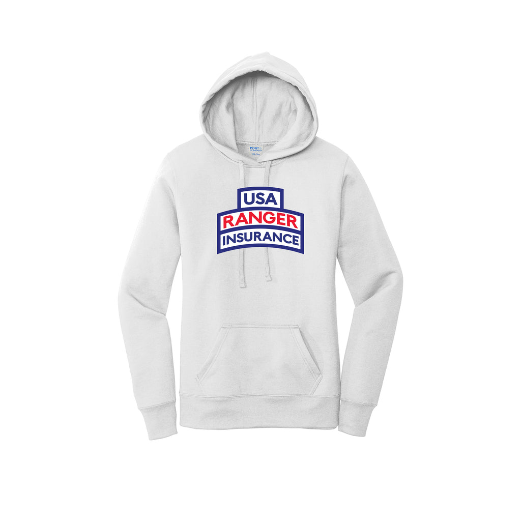USA Benefits Group - Port & Company ® Ladies Core Fleece Pullover Hooded Sweatshirt