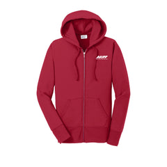 Midwest Polypak - Port & Company® Ladies Core Fleece Full-Zip Hooded Sweatshirt