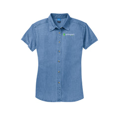Groveport Municipal - Port & Company® - Ladies Short Sleeve Value Denim Shirt