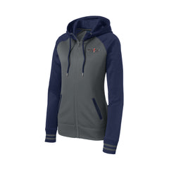 Nourse - Sport-Tek® Women's Sport-Wick® Varsity Fleece Full-Zip Hooded Jacket