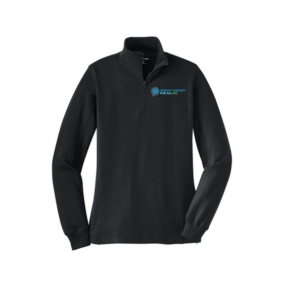 Speech Therapy For All - Sport-Tek® Women's 1/4-Zip Sweatshirt