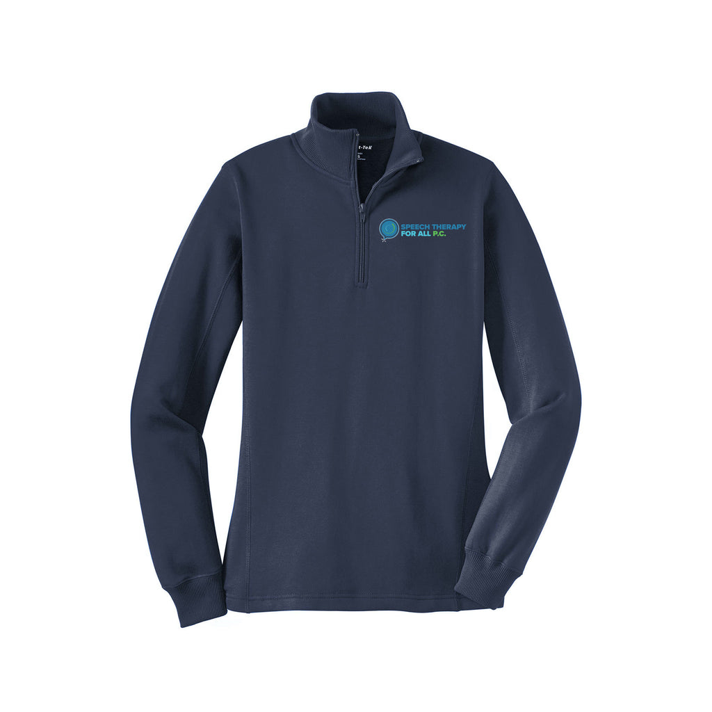 Speech Therapy For All - Sport-Tek® Women's 1/4-Zip Sweatshirt