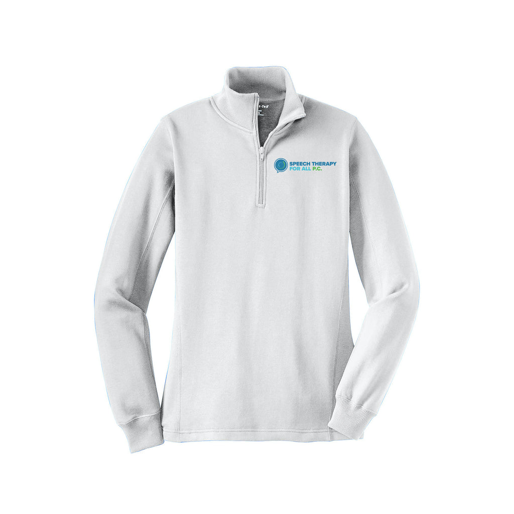 Speech Therapy For All - Sport-Tek® Women's 1/4-Zip Sweatshirt
