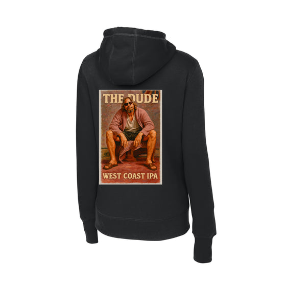 GrizzlyBird Brewing Company - Sun Logo & IPA Backs - Sport-Tek® Women's Pullover Hooded Sweatshirt