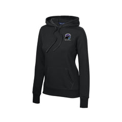 GrizzlyBird Brewing Company - Moon Logo & IPA Backs - Sport-Tek® Women's Pullover Hooded Sweatshirt