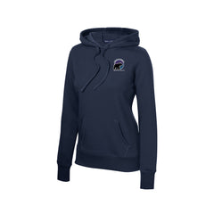 GrizzlyBird Brewing Company - Moon Logo & IPA Backs - Sport-Tek® Women's Pullover Hooded Sweatshirt