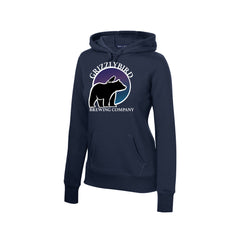 GrizzlyBird Brewing Company - Moon Logo - Sport-Tek® Women's Pullover Hooded Sweatshirt
