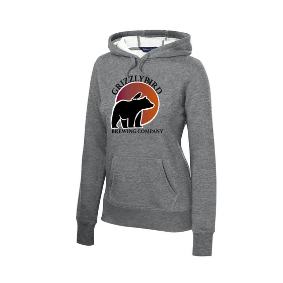 GrizzlyBird Brewing Company - Sun Logo - Sport-Tek® Women's Pullover Hooded Sweatshirt