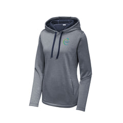 Lifespan Speech - Sport-Tek® Women's PosiCharge ® Sport-Wick® Heather Fleece Hooded Pullover