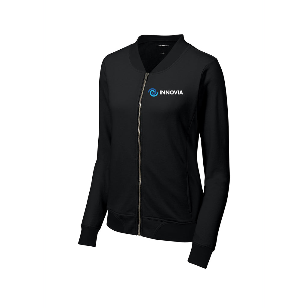 INNOVIA Holiday Shop - Sport-Tek® Women's Lightweight French Terry Bomber