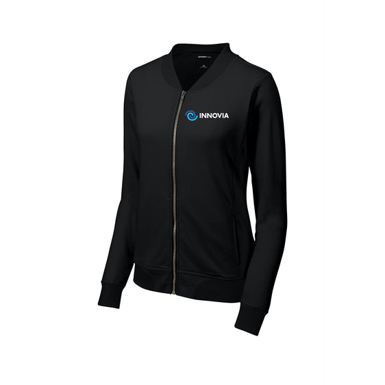 INNOVIA Holiday Shop - Sport-Tek® Women's Lightweight French Terry Bomber