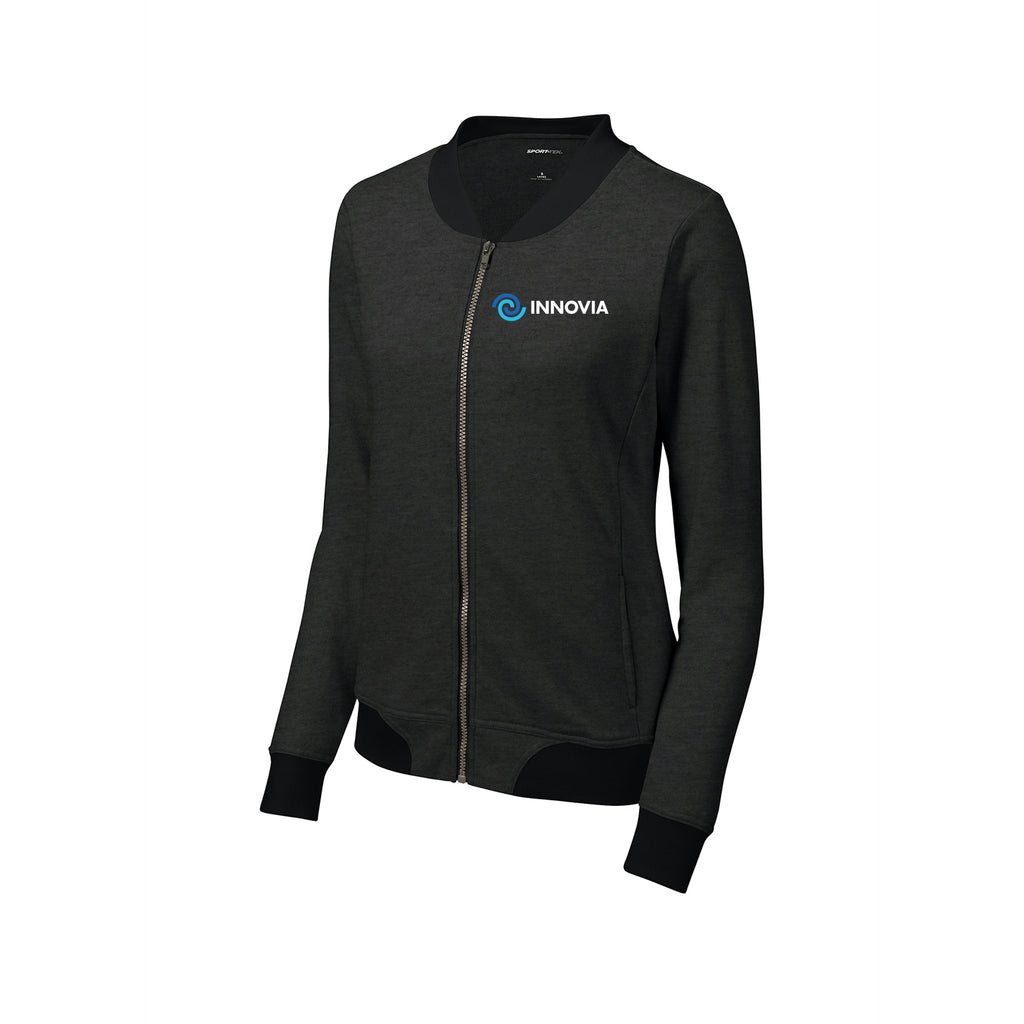 INNOVIA Holiday Shop - Sport-Tek® Women's Lightweight French Terry Bomber