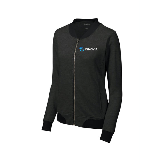 INNOVIA Holiday Shop - Sport-Tek® Women's Lightweight French Terry Bomber