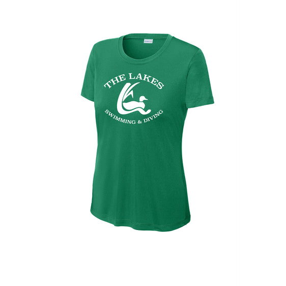 The Lakes Swim Team -Sport-Tek® Women's PosiCharge® Competitor™ Tee