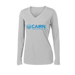 Cairn Recovery Resources - Sport-Tek® Ladies Long Sleeve PosiCharge® Competitor™ V-Neck Tee
