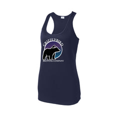 GrizzlyBird Brewing Company - Moon Logo - Sport-Tek® Women's PosiCharge® Competitor™ Racerback Tank