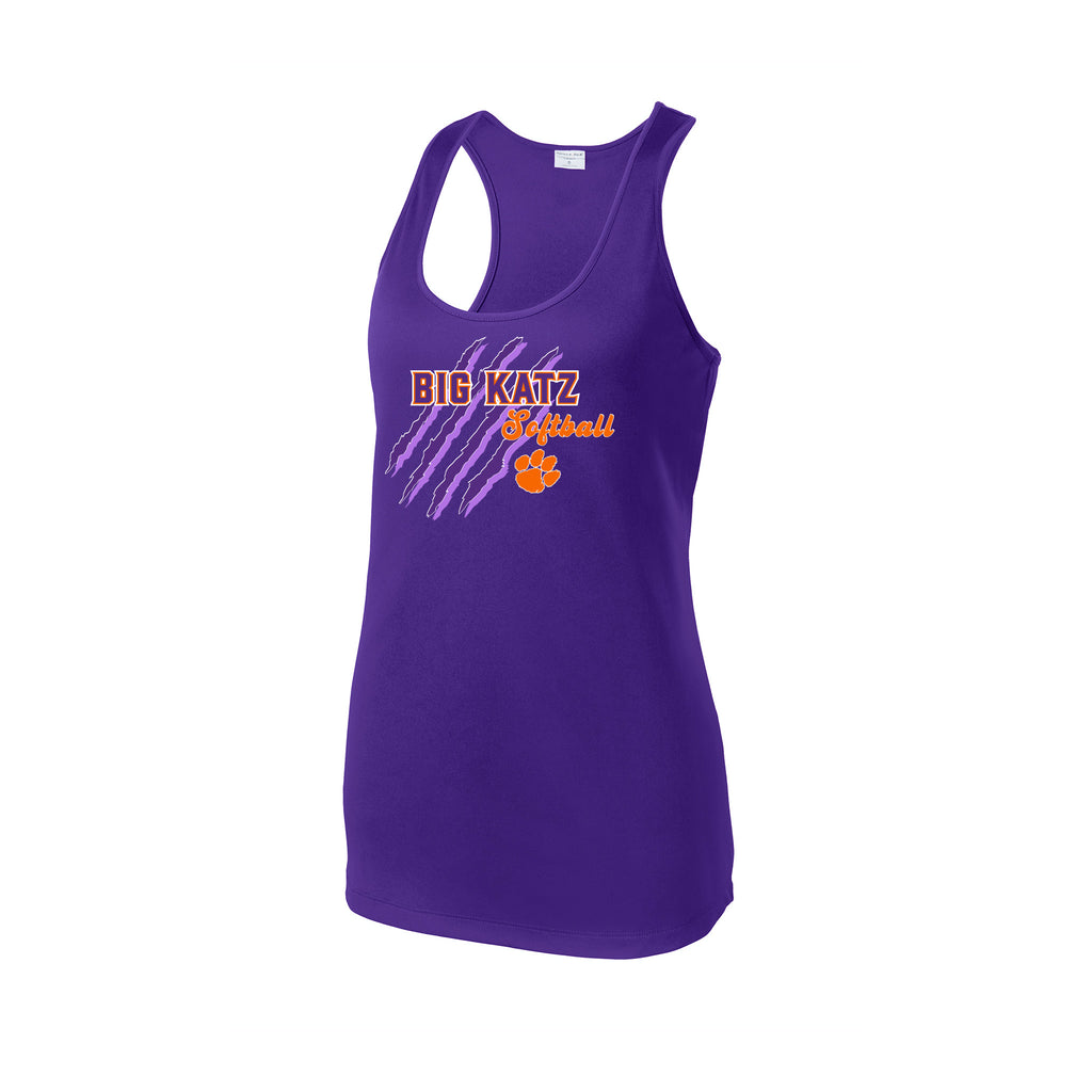 Big Katz Softball - Sport-Tek® Women's PosiCharge® Competitor™ Racerback Tank