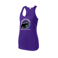 GrizzlyBird Brewing Company - Moon Logo - Sport-Tek® Women's PosiCharge® Competitor™ Racerback Tank