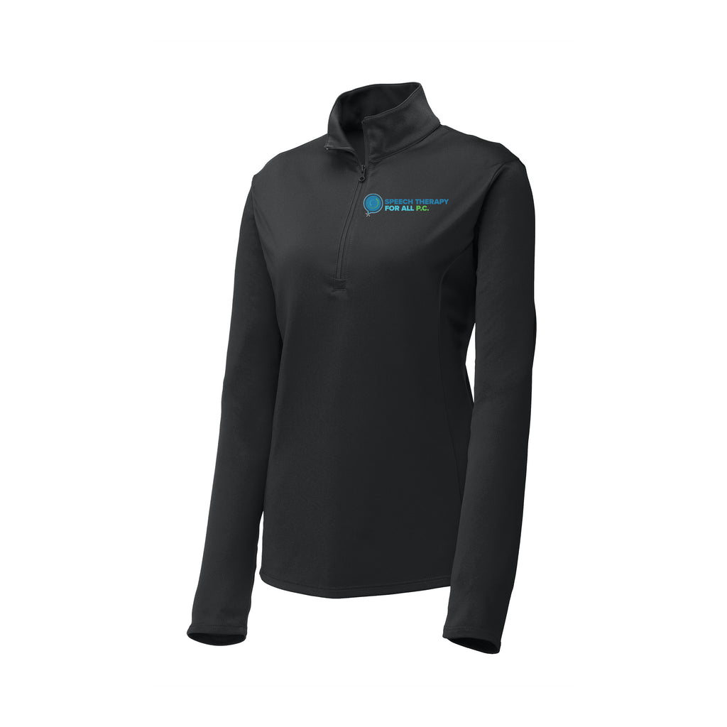 Speech Therapy For All - Sport-Tek® Women's PosiCharge® Competitor™ 1/4-Zip Pullover