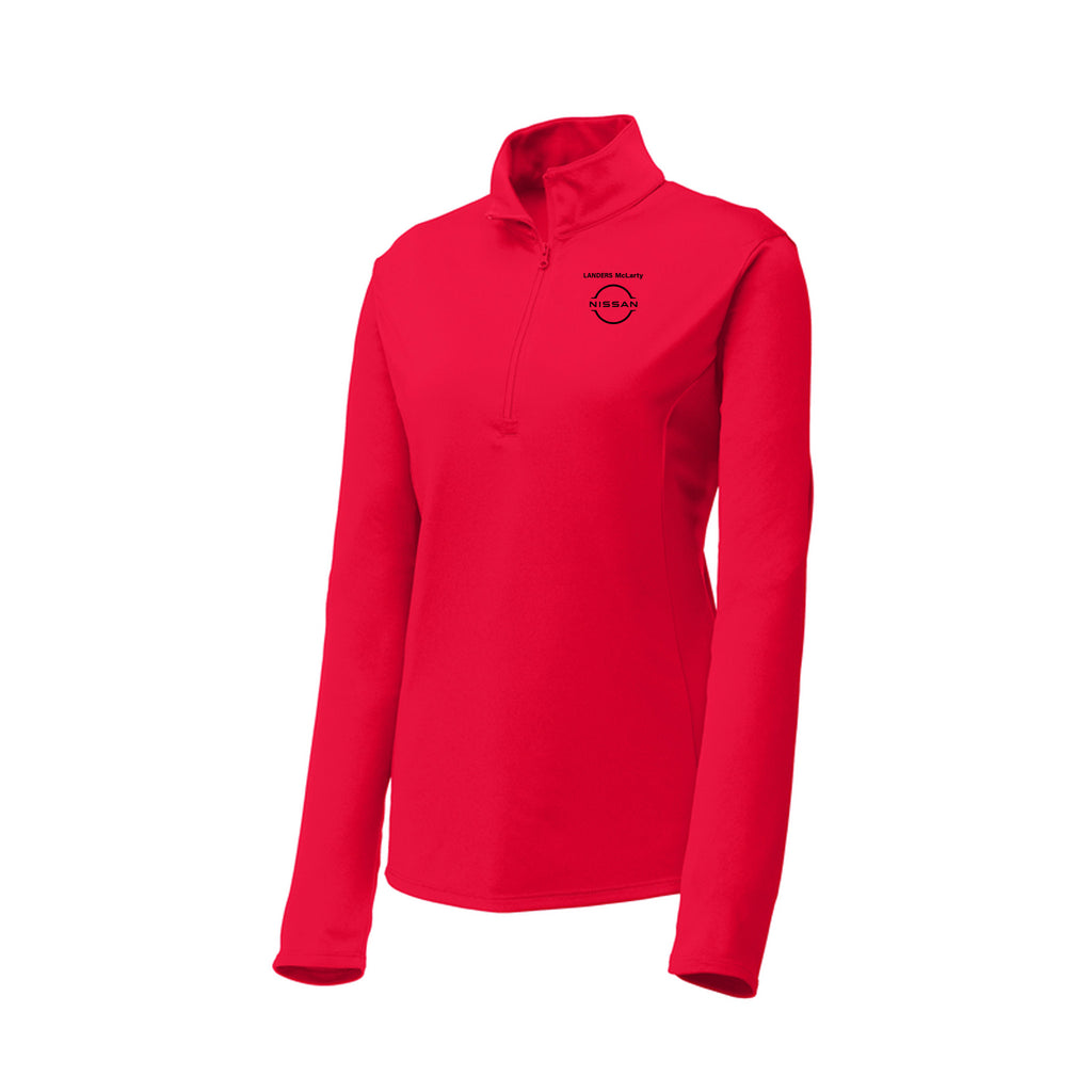 Landers McLarty Nissan SERVICE - Sport-Tek® Women's PosiCharge® Competitor™ 1/4-Zip Pullover