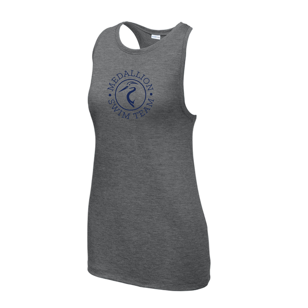 Medallion Swim Team - Sport-Tek® Women's PosiCharge® Tri-Blend Wicking Tank