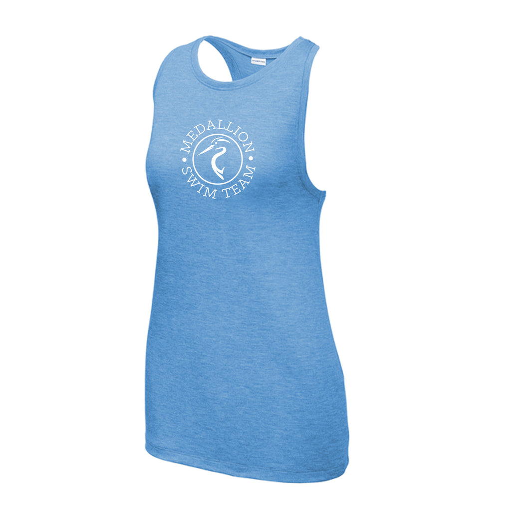 Medallion Swim Team - Sport-Tek® Women's PosiCharge® Tri-Blend Wicking Tank