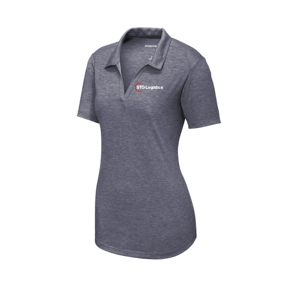 STG Logistics - Sport-Tek® Women's PosiCharge® Tri-Blend Wicking Polo