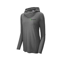 Groveport Municipal - Sport-Tek ® Ladies PosiCharge ® Tri-Blend Wicking Long Sleeve Hoodie