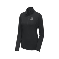 Rapid Close Columbus - Sport-Tek® Women's PosiCharge® Tri-Blend Wicking 1/4-Zip Pullover
