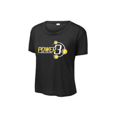 Power 3 - Sport-Tek ® Ladies PosiCharge® Draft Crop Tee