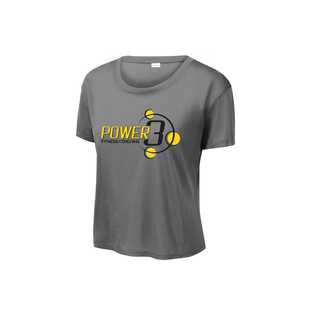 Power 3 - Sport-Tek ® Ladies PosiCharge® Draft Crop Tee