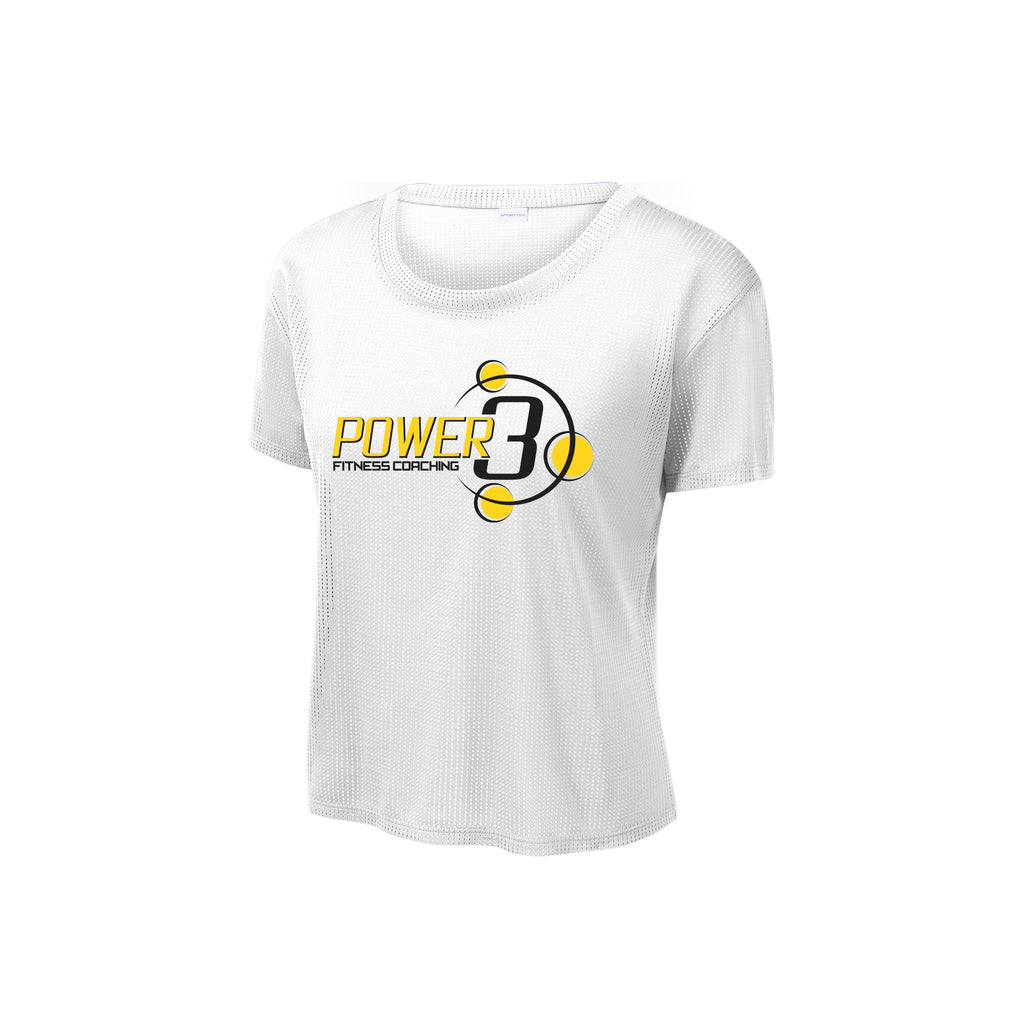 Power 3 - Sport-Tek ® Ladies PosiCharge® Draft Crop Tee