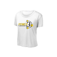 Power 3 - Sport-Tek ® Ladies PosiCharge® Draft Crop Tee
