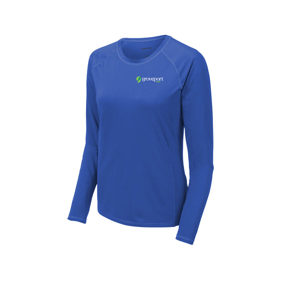 Groveport Municipal - Sport-Tek ® Ladies Long Sleeve Rashguard Tee