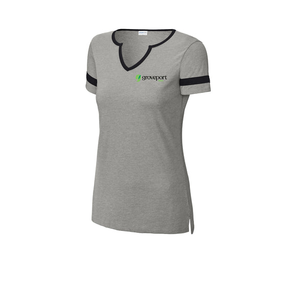 Groveport B&Z - Sport-Tek® Ladies Halftime Notch Neck Tee